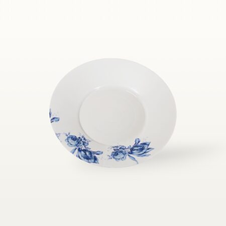 Künstlerisch, filigraner Teller - Blumen