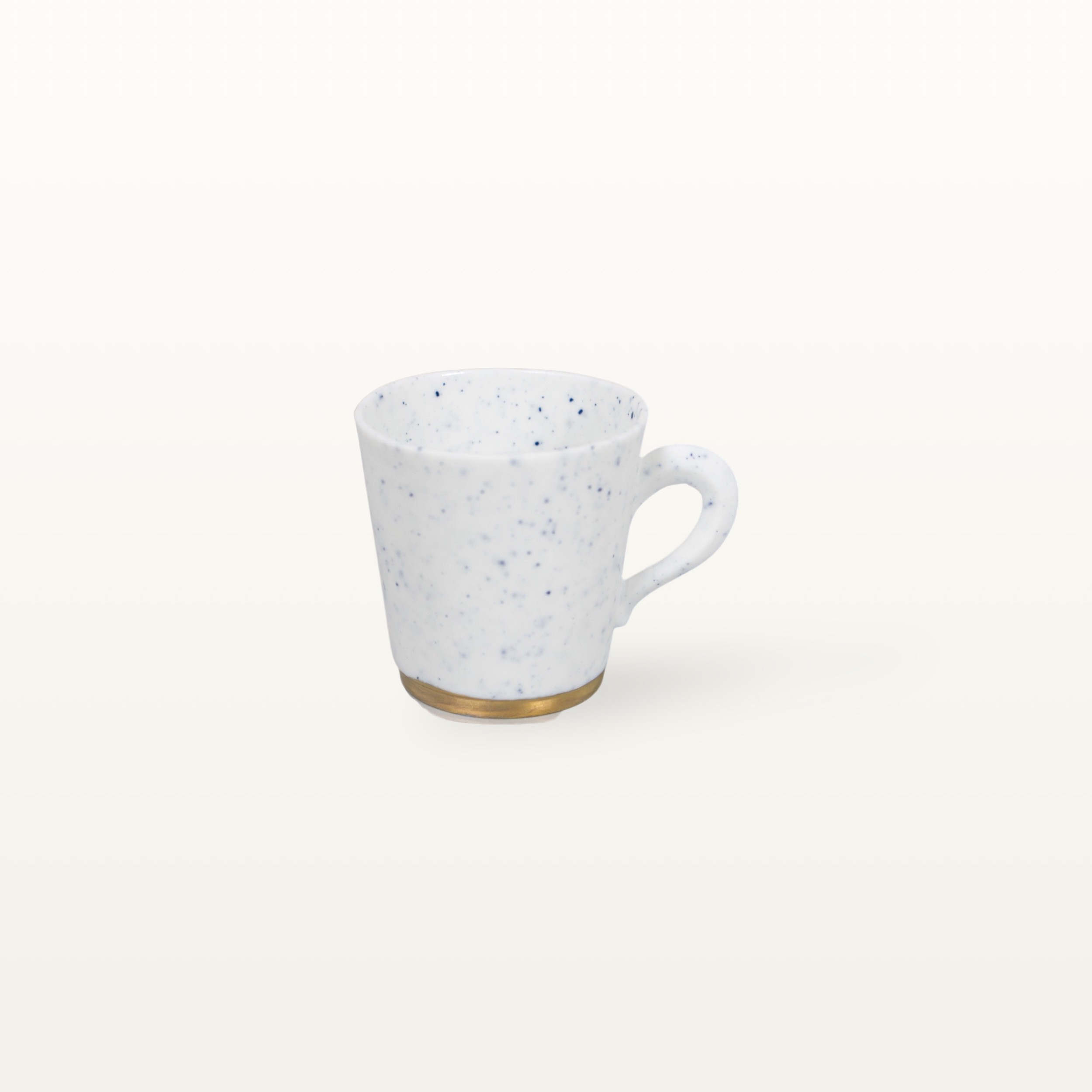 Espressotasse mit Goldelementen - Gesprenkelt 5 Espressotasse mit Goldelementen - Gesprenkelt – Bild 5