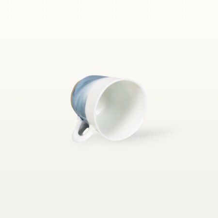 Espressotasse mit Goldelementen - Blau – Bild 4