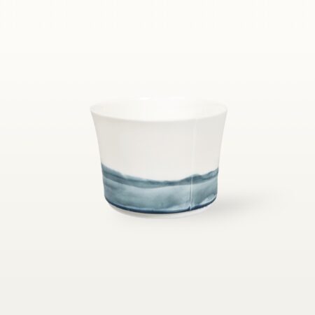 Tiefe Schale mit Goldelementen - Blau – Bild 5