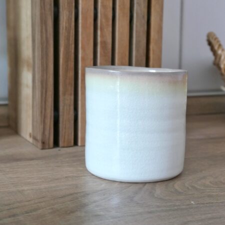 Porzellan Becher zylindrisch - Braun – Bild 4