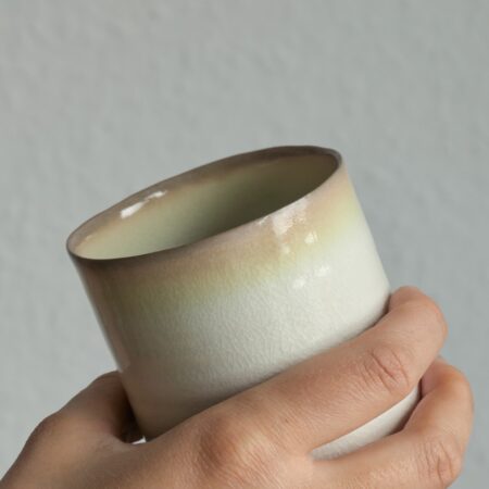 Porzellan Becher zylindrisch - Braun – Bild 6