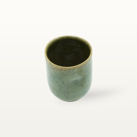Becher "Oslo", mit Griffmulde - Grün – Bild 5