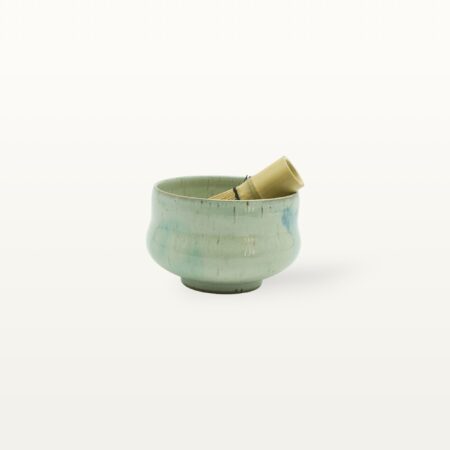 Alternative view of Matcha-Schale "Beijing" - Hellgrün