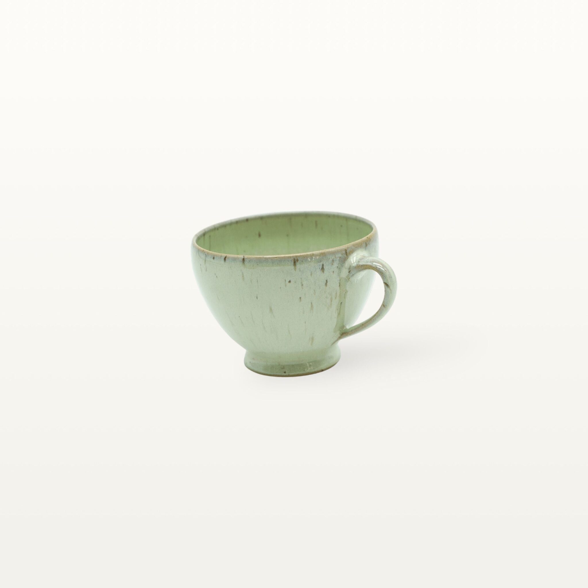 Kaffee-Teetasse "Wien" - Hellgrün 2 Kaffee-Teetasse "Wien" - Hellgrün – Bild 2