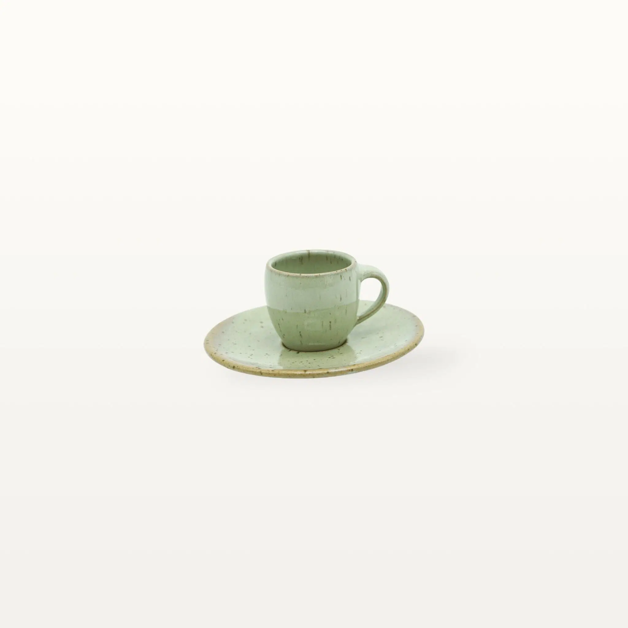 Espresso-Set "Napoli" - Hellgrün 1 Espresso-Set "Napoli" - Hellgrün