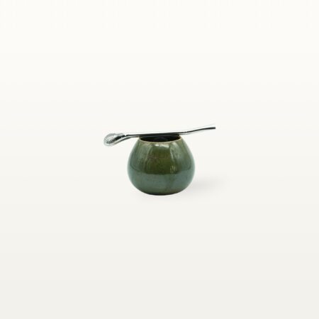 Mate Kalebasse "Lima" - Grün – Bild 3
