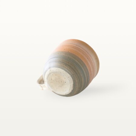 Flache, bauchige Tasse in rustikaler Optik - bunt 9 Flache, bauchige Tasse in rustikaler Optik - bunt – Bild 5
