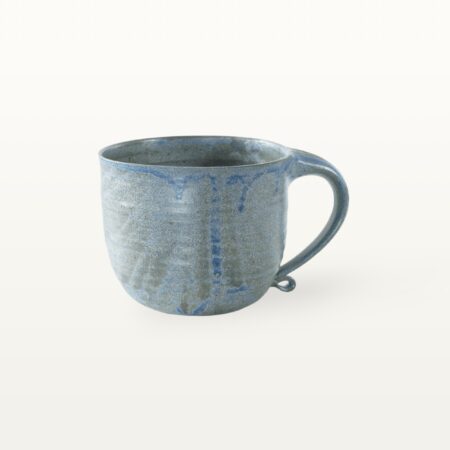 Riesige, rustikale Jumbotasse - Blau