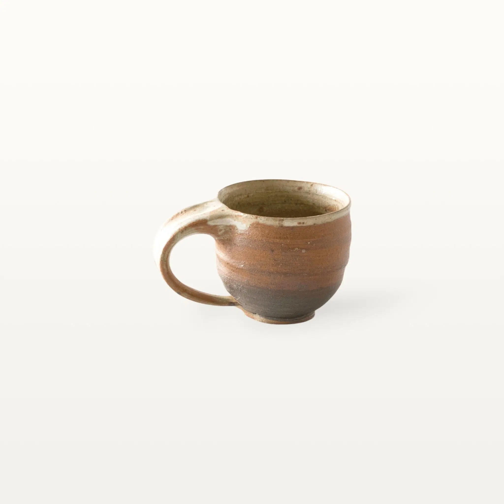Alternative view of Espressotasse aus Keramik - Erdtöne - Bunt