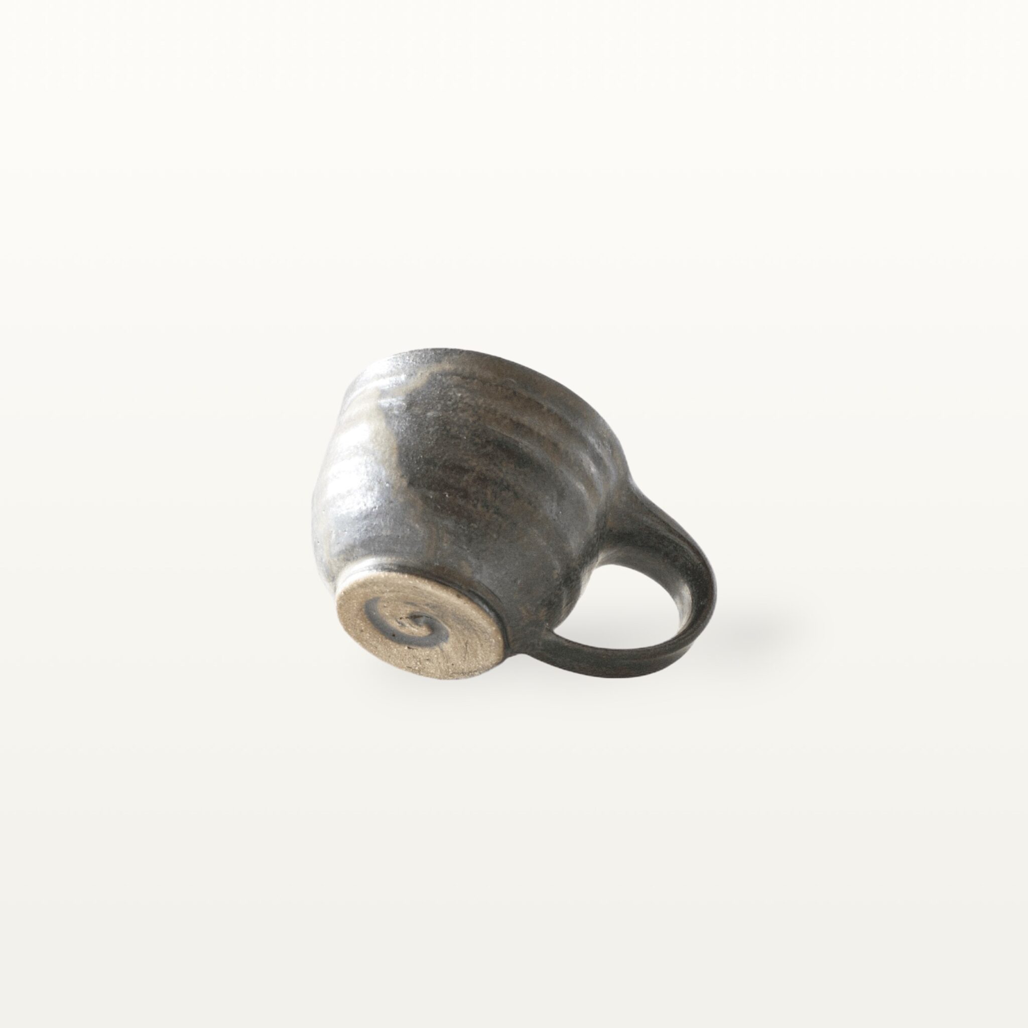 Espressotasse aus Keramik - Erdtöne - Schwarz 4 Espressotasse aus Keramik - Erdtöne - Schwarz – Bild 4