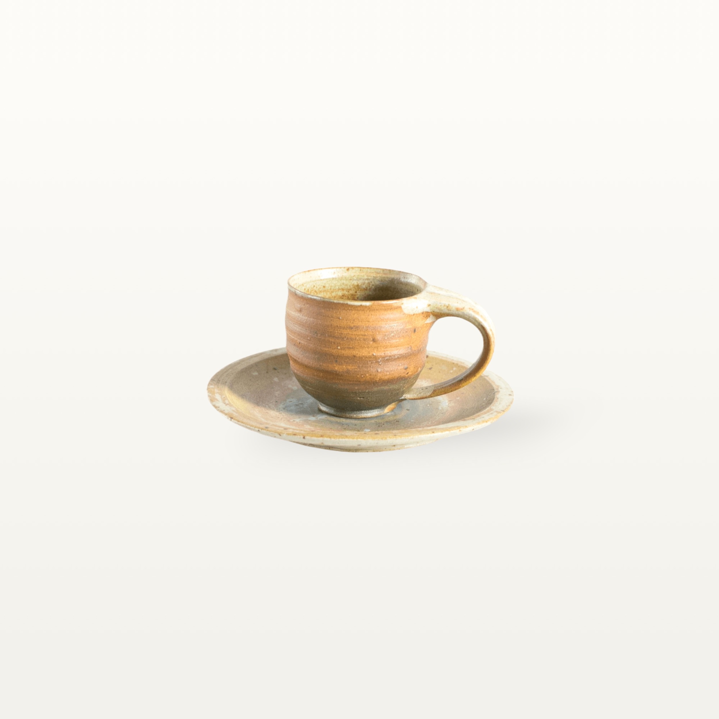 Espressotasse und Unterteller - Set - Bunt