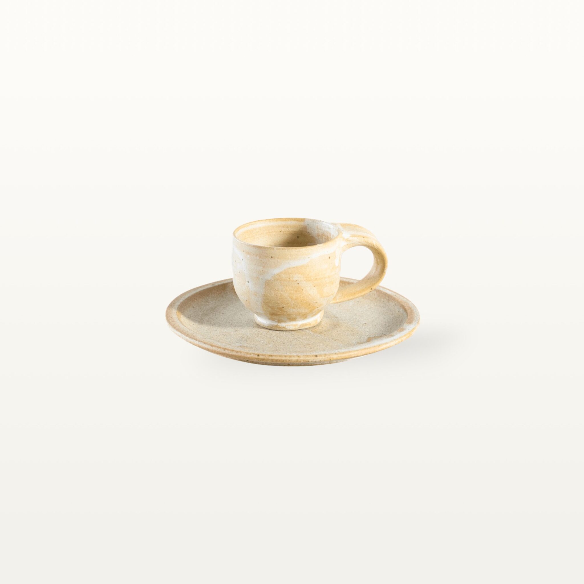 Espressotasse und Unterteller - Set - Weiß 1 Espressotasse und Unterteller - Set - Weiß