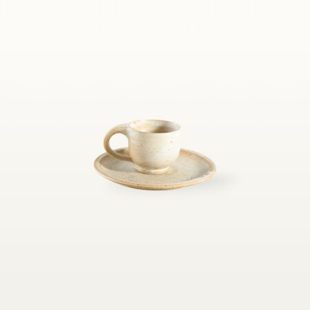 Alternative view of Espressotasse und Unterteller - Set - Weiß