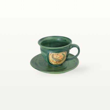 kleine Tasse mit Unterteller - Aquarell – Bild 5