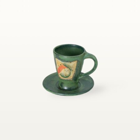 Espressotasse mit Untertasse - Aquarell