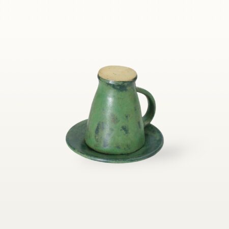 Espressotasse mit Untertasse - Aquarell – Bild 3