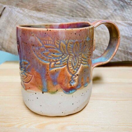 handgemachte Tasse Lotus - Pink – Bild 8