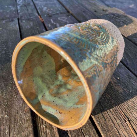 Yoga Becher Mandala - Türkis – Bild 4