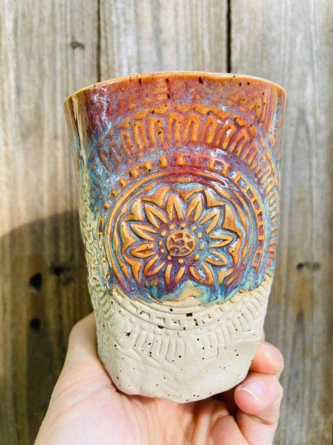Yoga Becher Mandala - Pink 7 Yoga Becher Mandala - Pink – Bild 7