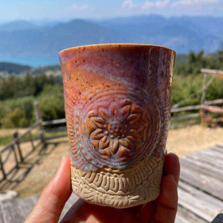 Yoga Becher Mandala - Pink 15 Yoga Becher Mandala - Pink – Bild 8