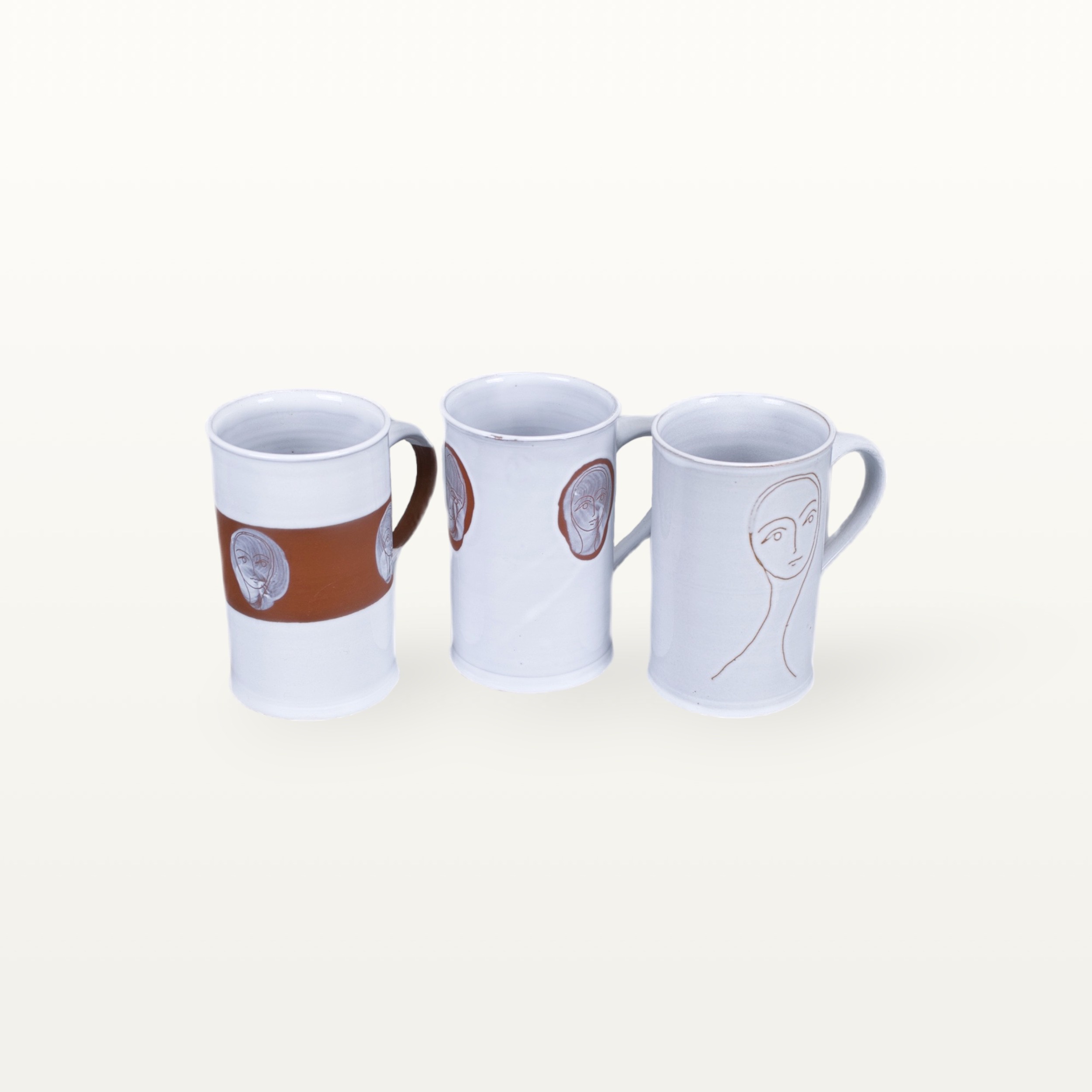 elegante Kaffeetasse "Gesichtspunkte" - Frauengesicht 5 elegante Kaffeetasse "Gesichtspunkte" - Frauengesicht – Bild 5