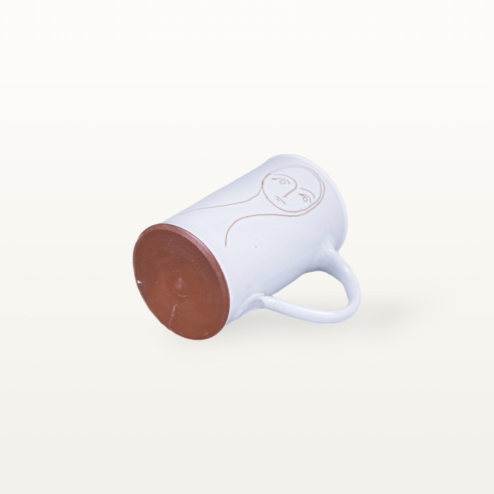 elegante Kaffeetasse "Gesichtspunkte" - Frauengesicht 4 elegante Kaffeetasse "Gesichtspunkte" - Frauengesicht – Bild 4