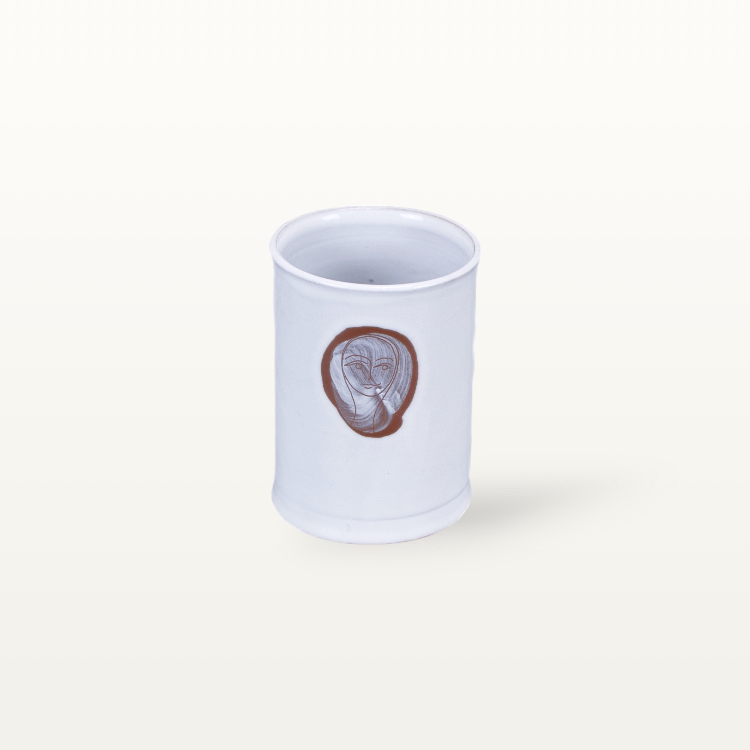 Alternative view of Kleine Keramik Tasse "Gesichtspunkte" - Gesichtspunkt