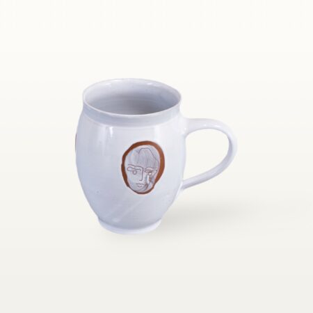 Bauchige Tasse "Gesichtspunkte" - Gesichtspunkt