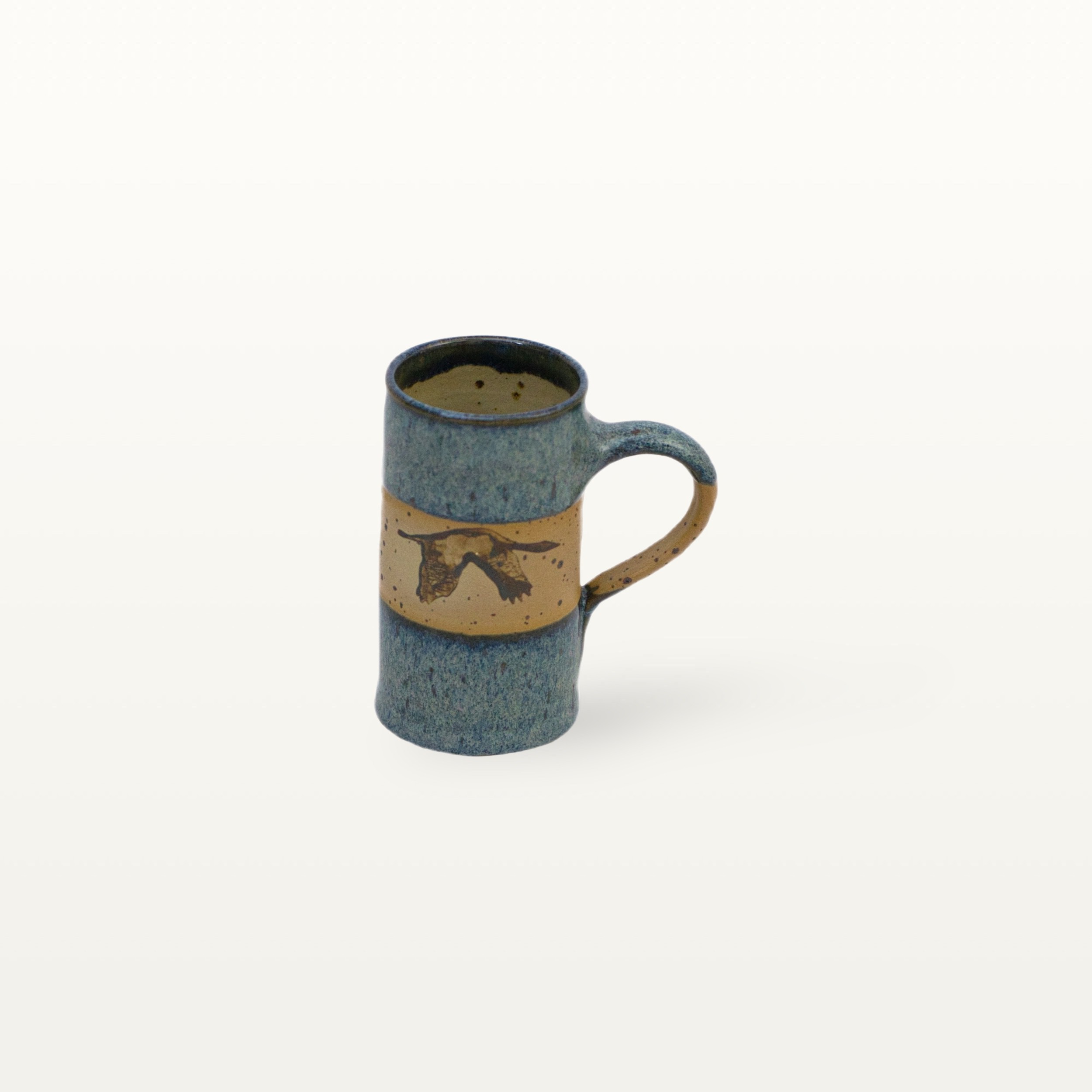 Espressotasse mit Kranichmotiv 1 Espressotasse mit Kranichmotiv