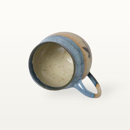Große bauchige Tasse mit Kranichmotiv – Bild 6