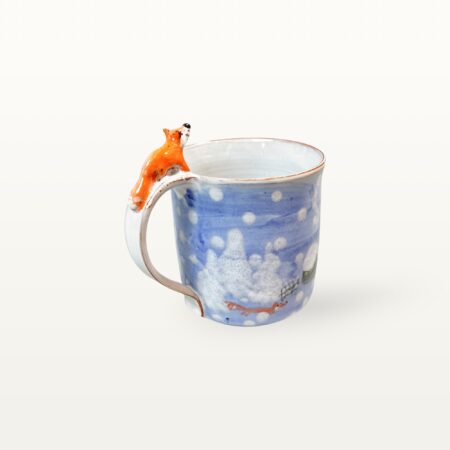 Winterlicher Kaffeepott aus Keramik – Sonderedition – Bild 3