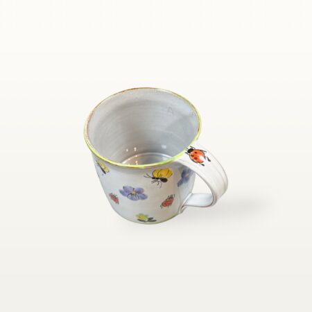 Alternative view of Sommerlicher Kaffeepott mit Insekten