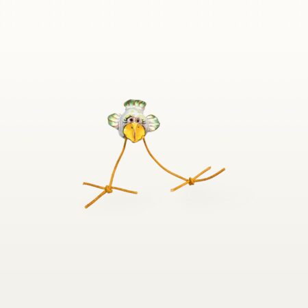Kleine Vogel Figur aus Keramik