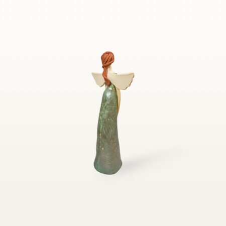 Zauberhafte Elfen Figur aus Keramik – Bild 4