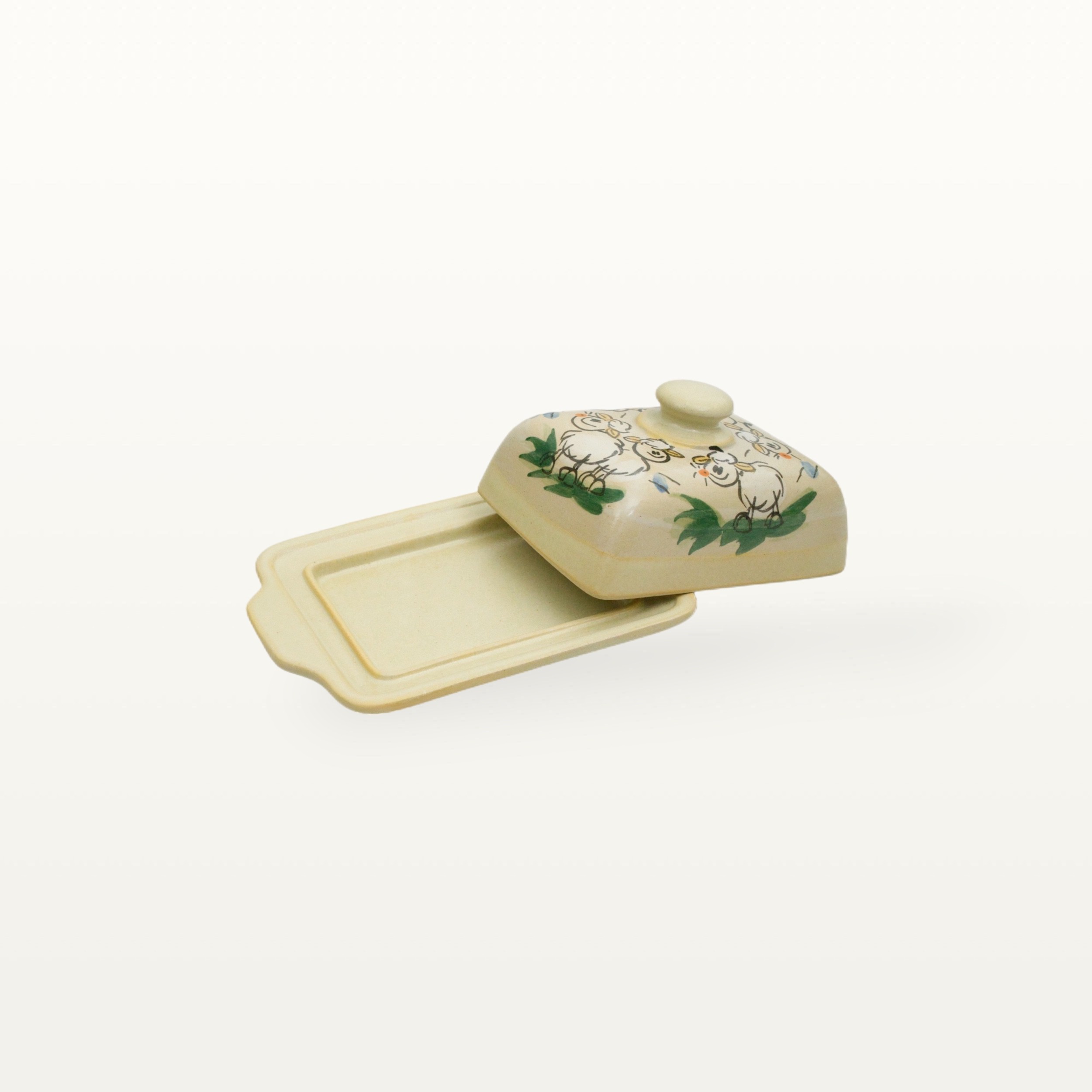 Alternative view of Butterdose Schaf - Tierfreunde - Hellbraun