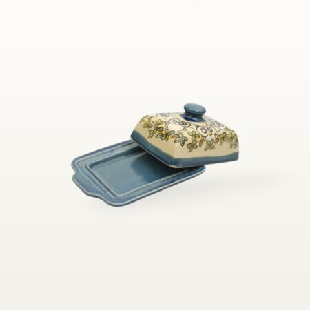 Alternative view of Butterdose Eule - Tierfreunde - Blau