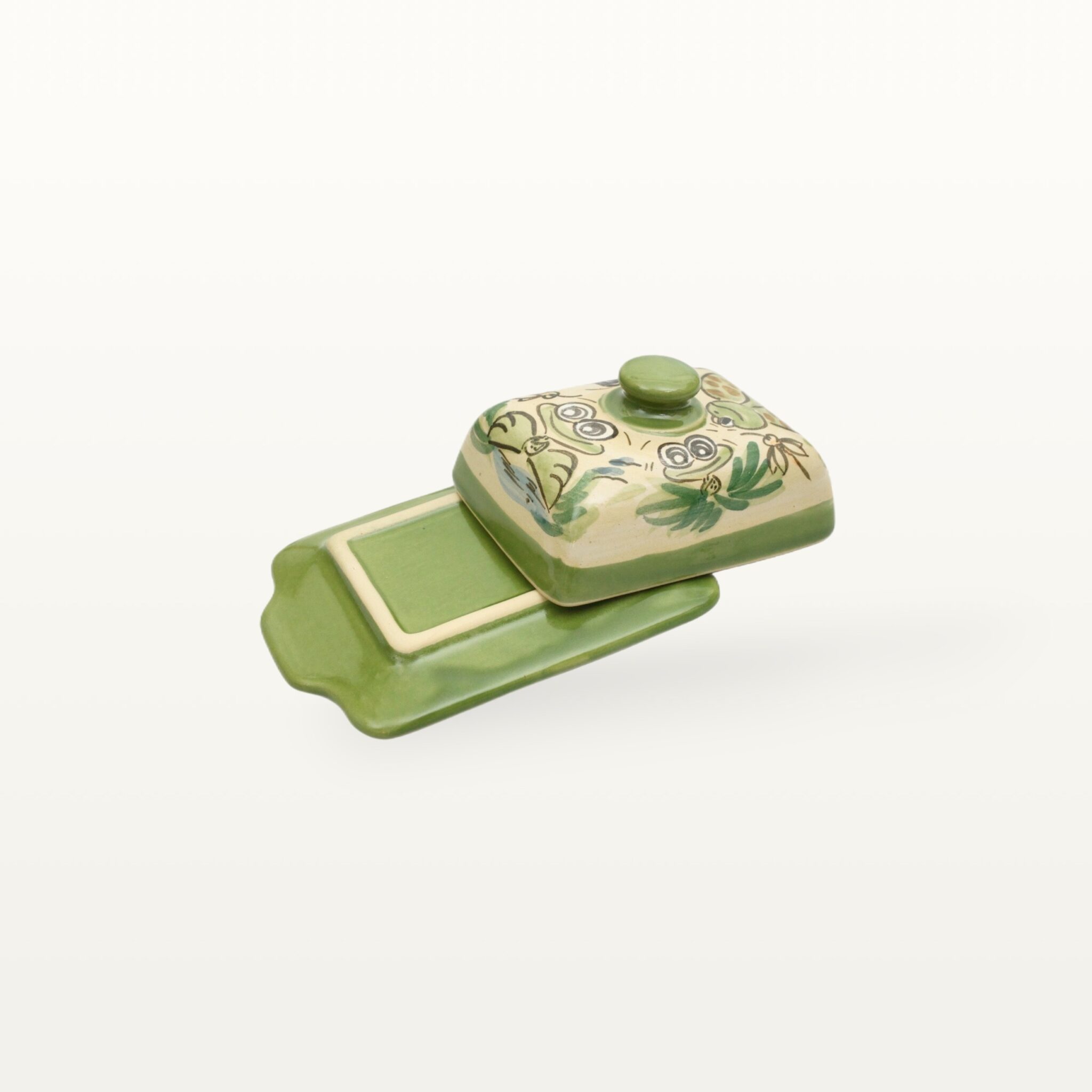 Butterdose Schildkröte Frosch - Tierfreunde - Grün 5 Butterdose Schildkröte Frosch - Tierfreunde - Grün – Bild 5