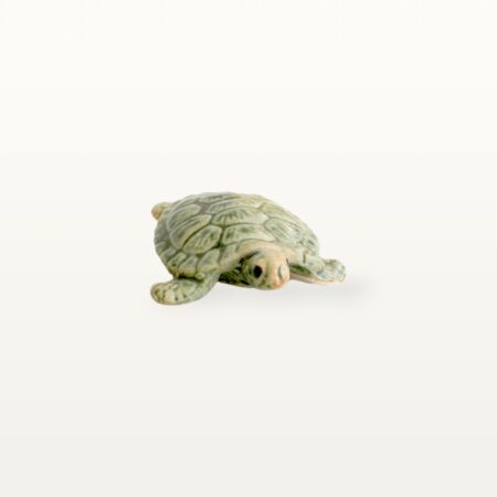 Süße Keramik-Schildkröte für den Gartenteich – Bild 8