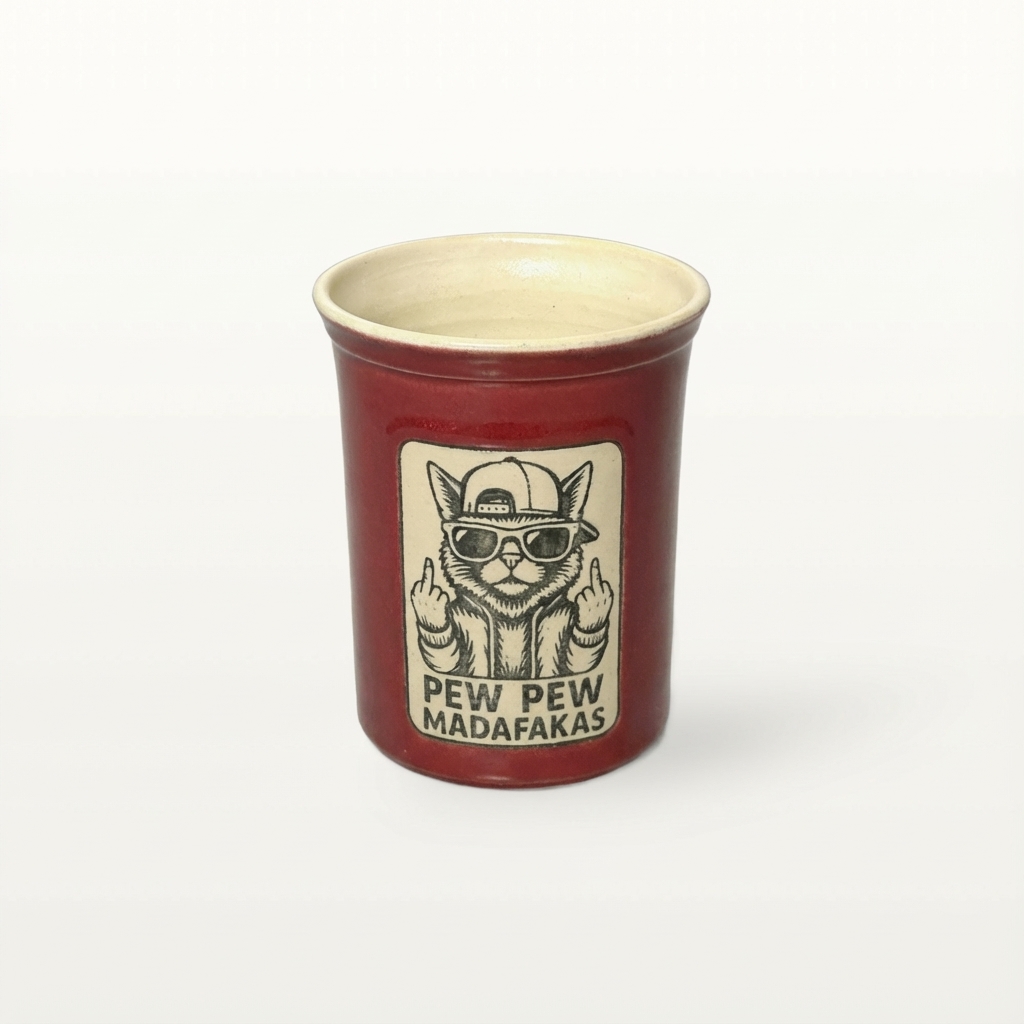 Große Tasse - Graphico Explizit - Pew Pew 2 - Rot 1 Große Tasse - Graphico Explizit - Pew Pew 2 - Rot