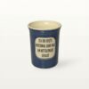 Große Tasse - Graphico Explizit - Mittelfinger - Blau 4