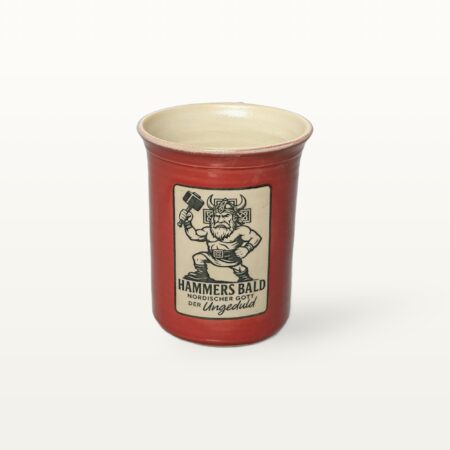 Große Tasse - Graphico Klartext - Thor - Rot