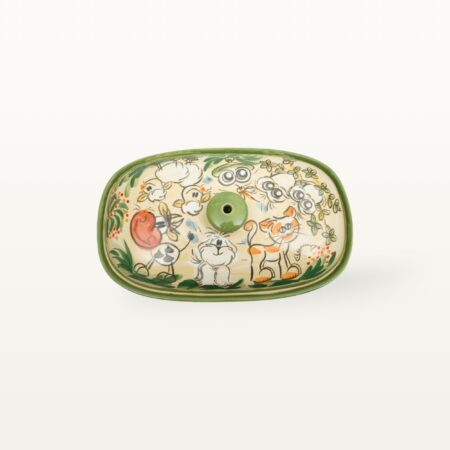 Brottopf groß - Tierfreunde - Grün – Bild 3
