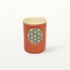Große Tasse - Graphico Natur - Blume des Lebens - Rot 4