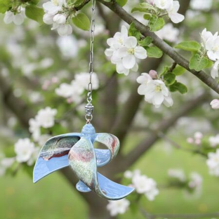 Hängende Windmühle für den Garten - Türkis – Bild 3