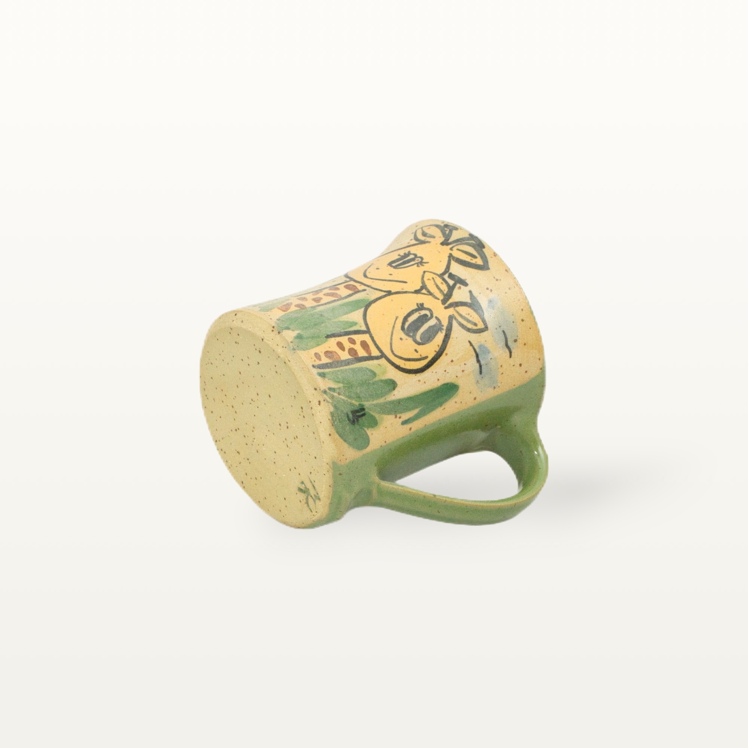 Tasse Giraffe - Tierfreunde - Grün 4 Tasse Giraffe - Tierfreunde - Grün – Bild 4