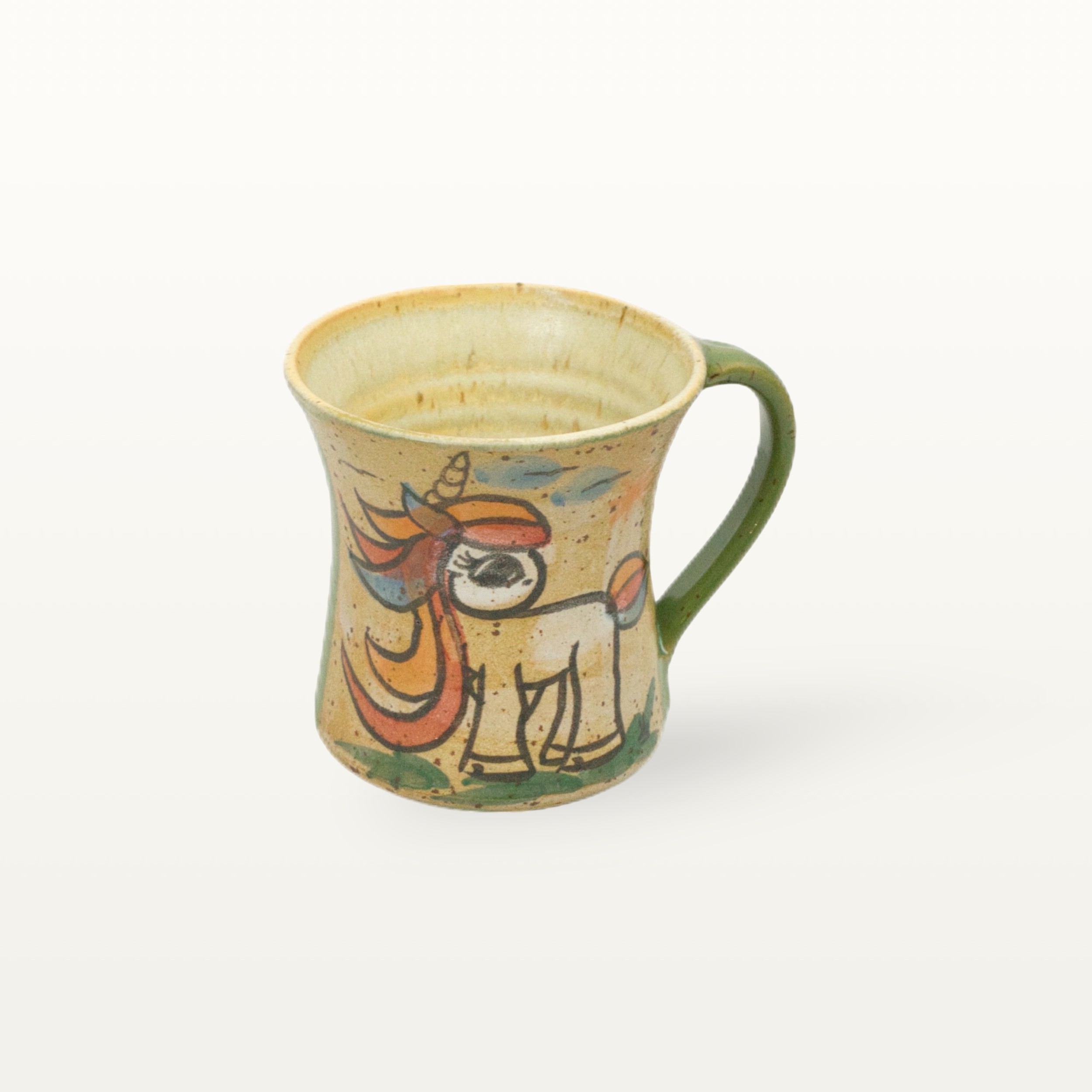Tasse Einhorn - Tierfreunde - Grün