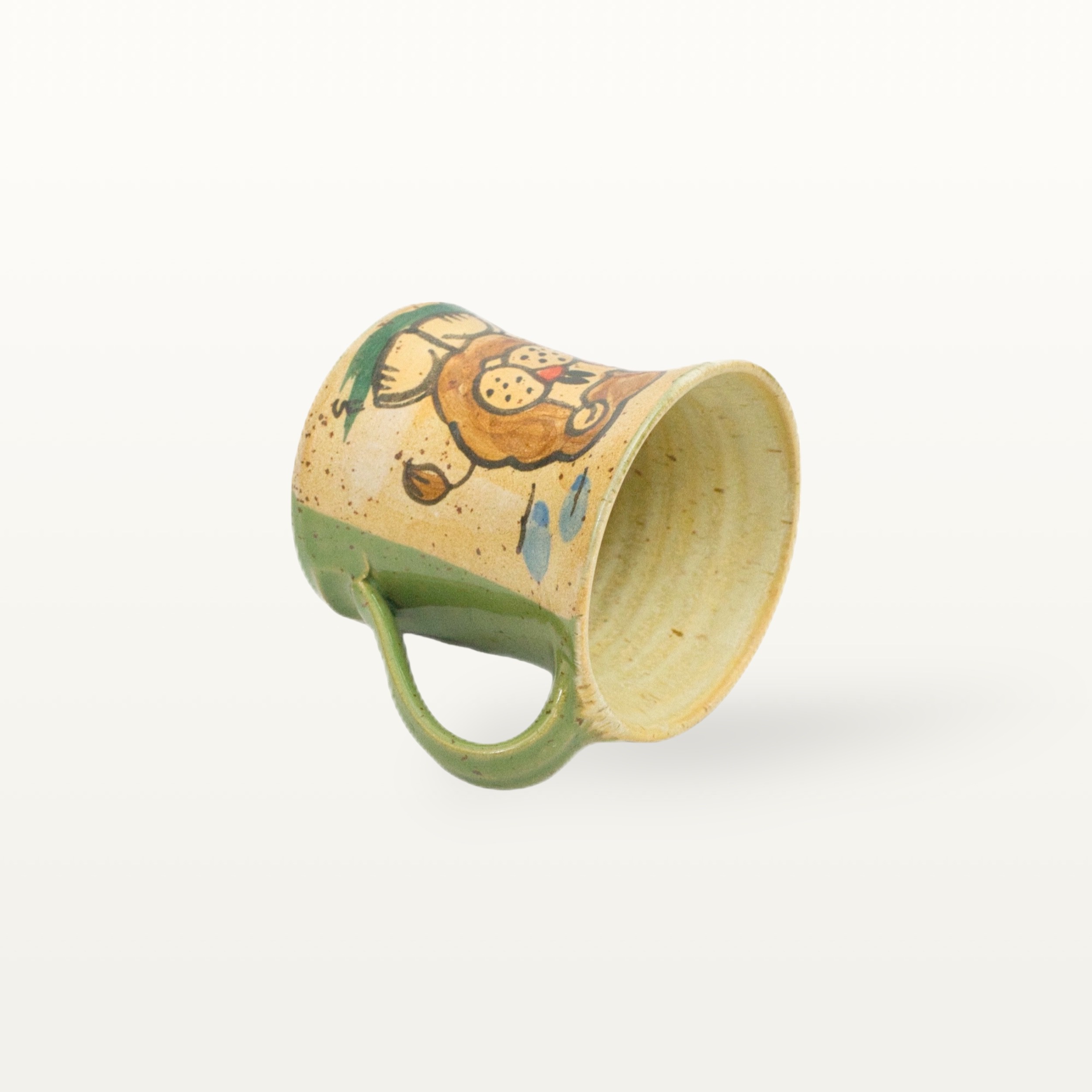 Tasse Löwe - Tierfreunde - Grün 3 Tasse Löwe - Tierfreunde - Grün – Bild 3