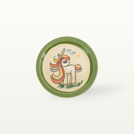Teller Einhorn - Tierfreunde - Grün – Bild 3