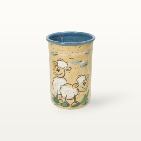 Bestecktopf Schaf - Tierfreunde - Blau